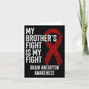 Tarjeta La lucha de mi hermano es por la guerra del neural