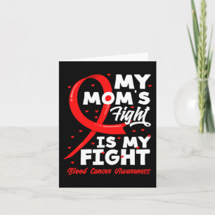 Tarjeta La lucha de mi madre es mi lucha contra el cáncer 