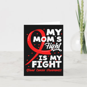 Tarjeta La lucha de mi madre es mi lucha contra el cáncer 