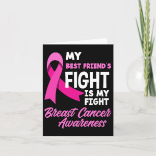 Tarjeta La lucha de mi mejor amigo es contra el cáncer de