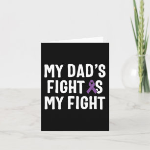 Tarjeta La lucha de mi papá es consciente de mi lucha cont