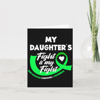 Tarjeta La lucha de mis hijas es mi lucha contra el linfom