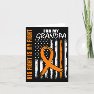 Tarjeta La lucha es mi bandera de concienciación sobre la