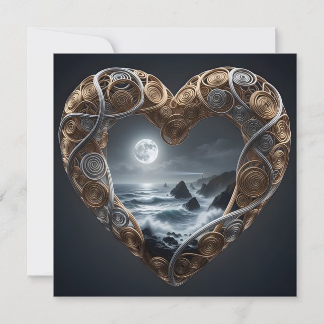 Tarjeta La Luz De Mi Corazón (Anverso)