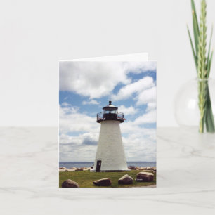 Tarjeta La luz de Ned--pensamiento en usted