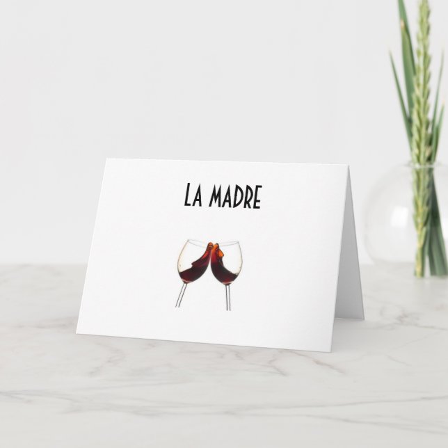 TARJETA LA MADRE FELIZ CUMPLEAÑOS (Anverso)