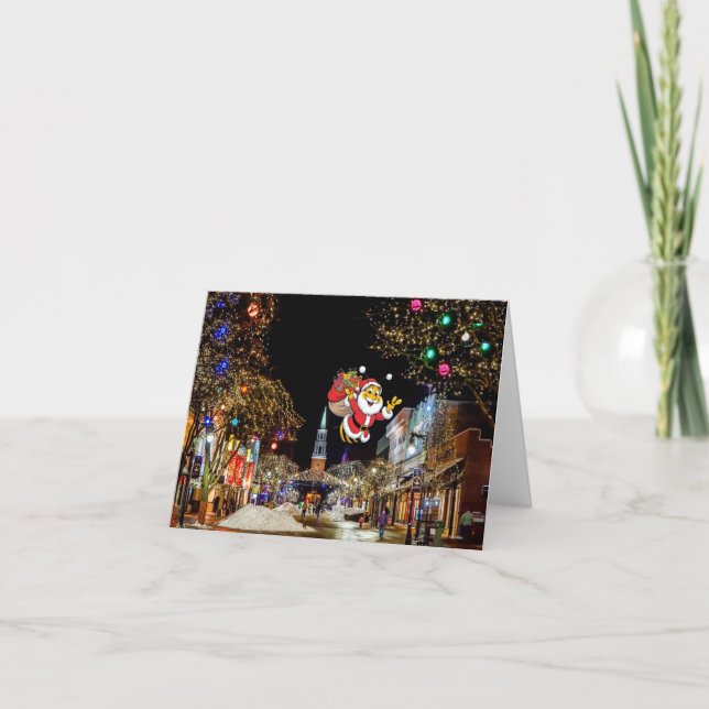 Tarjeta La Magia de la Navidad (Anverso)