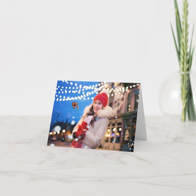 Tarjeta La Magia de la Navidad (Anverso)