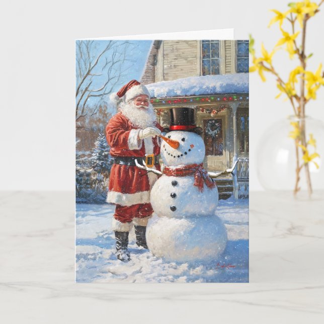 Tarjeta La magia de vacaciones en proceso (flor amarilla)