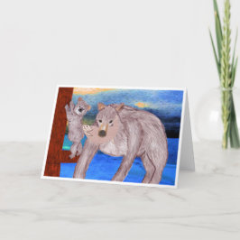 Tarjeta La mamá lo tiene