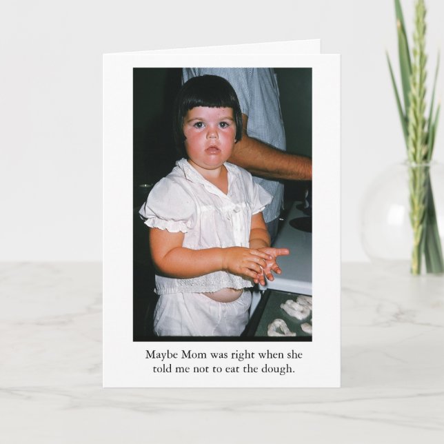 Tarjeta La mamá tenía quizá razón (Anverso)