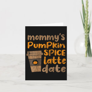 Tarjeta La mami de la calabaza de las especias de la últim