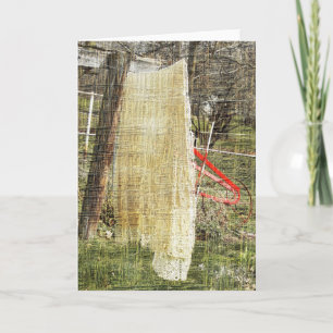 Tarjeta La manta hecha a mano de la abuela