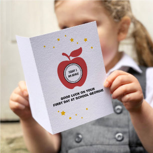 Tarjeta La Manzana Roja Hoy Soy Valiente De Vuelta A La Su