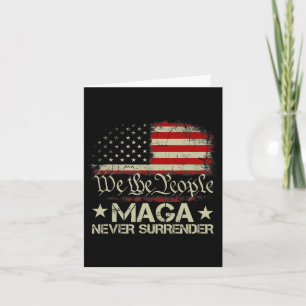 Tarjeta La megaestrella de Trump 2024 nunca renunció a la 