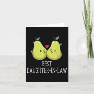 Tarjeta La Mejor Hija En Derecho Novia Divertida Futura Es