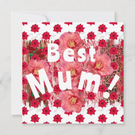 Tarjeta ¡La mejor Mamá!