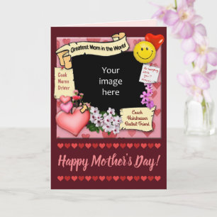 Tarjeta La mejor mamá del mundo