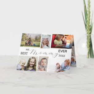Tarjeta La mejor mamá del mundo – Día de la Madre Collage