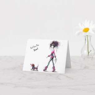 Tarjeta La mejor mamá Doxie Día de la Madre