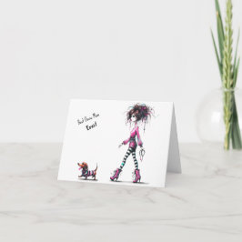 Tarjeta La mejor mamá Doxie Día de la Madre