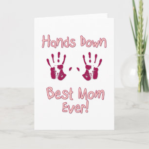 Tarjeta La mejor mamá nunca