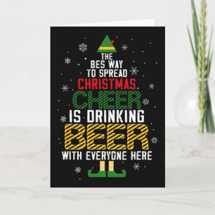 Tarjeta La mejor manera de difundir el espíritu navideño e