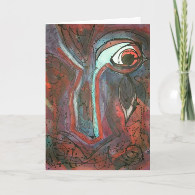 Tarjeta La mente es notecard (Anverso)