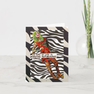 TARJETA LA META DE NOTECARD-MY ESTÁ CONDUCIENDO A LOS