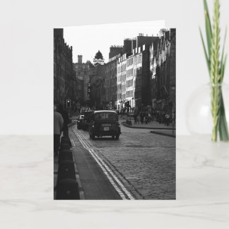 Tarjeta La milla real, Edimburgo, Escocia