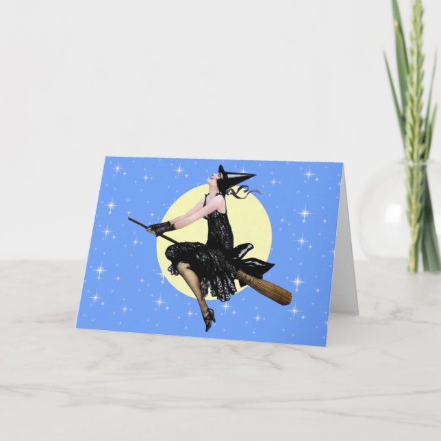 Tarjeta La moderna carta de brujas (Anverso)