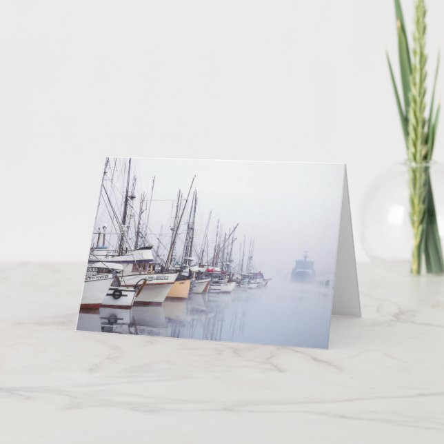 Tarjeta La Monde - flota de color salmón (Anverso)