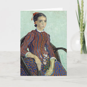 Tarjeta La Mousmé   Vincent van Gogh