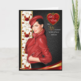 Tarjeta La mujer de julio