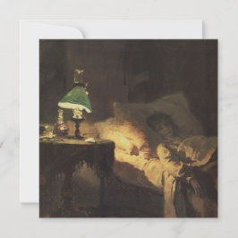 Tarjeta La mujer enferma (por Vasily Polenov)