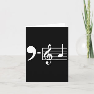 Tarjeta La Music Notes Kamala Harris Supporter Music Teach