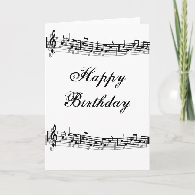Tarjeta La música me sacude__ (Anverso)