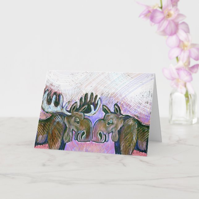 Tarjeta La nariz sabe - Edición alce (Orquídea)