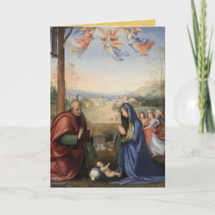 Tarjeta La Natividad de Fra Bartolommeo