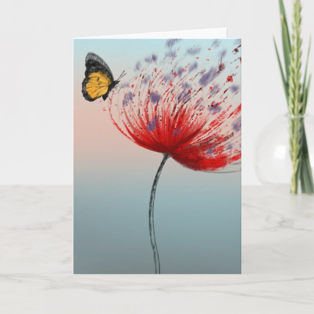 Tarjeta La naturaleza es libertad (Anverso)