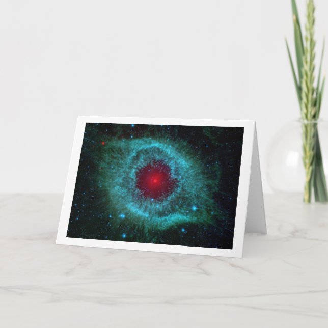 Tarjeta La nebulosa de la hélice (Anverso)