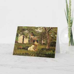 Tarjeta La noción de Winslow Homer