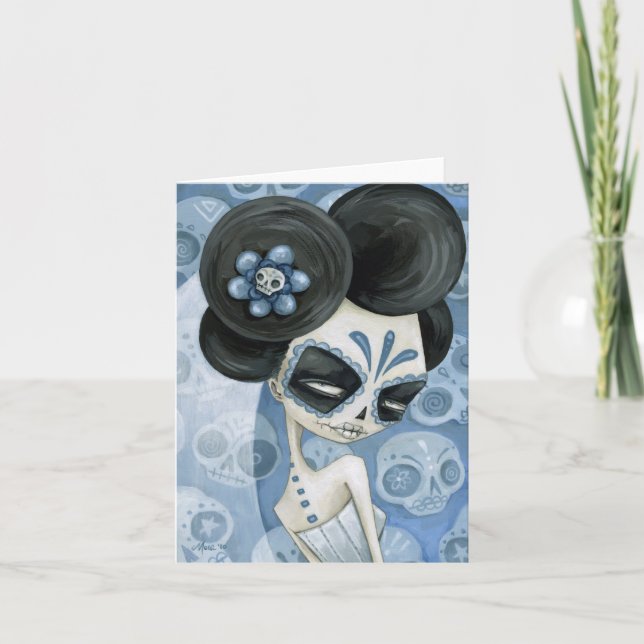 Tarjeta La Novia de los muertos (Anverso)