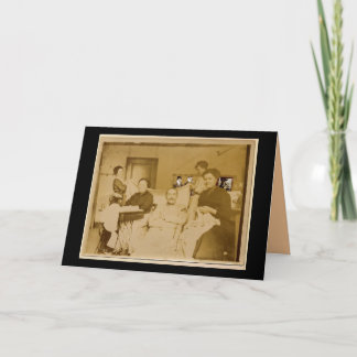 Tarjeta La O.N.U air de famille - un aire de la familia