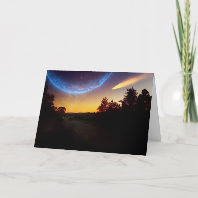 Tarjeta La opinión de la galaxia (Anverso)