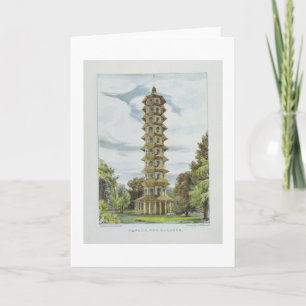 Tarjeta La pagoda, Kew cultiva un huerto, platea 9 de los