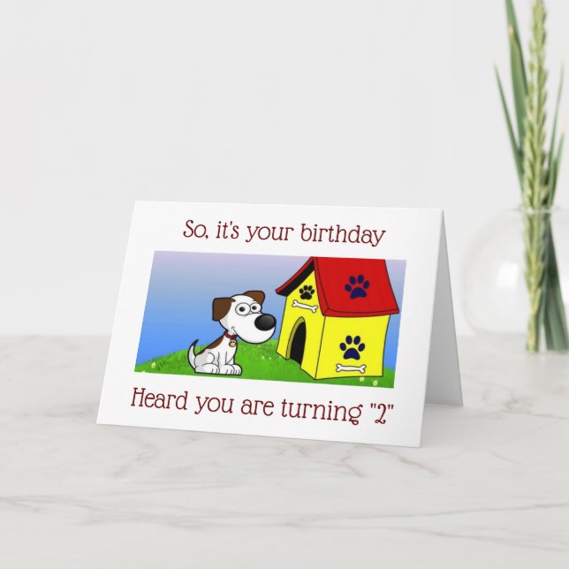 TARJETA LA PALABRA ES QUE ERES ***2** TAN FELIZ CUMPLEAÑOS (Anverso)