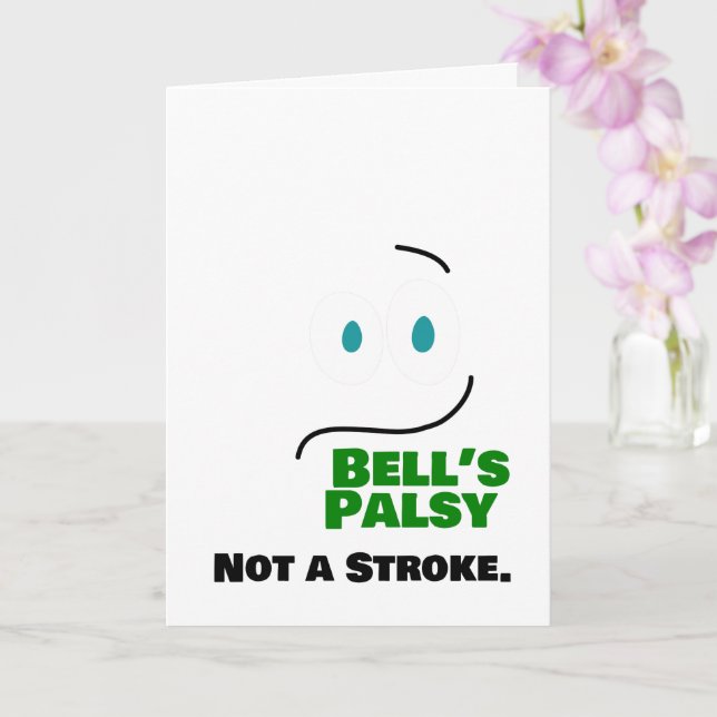 Tarjeta La palma de Bell — no un golpe — (Orquídea)