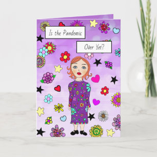 Tarjeta ¿La pandemia ya terminó? Te Extraño