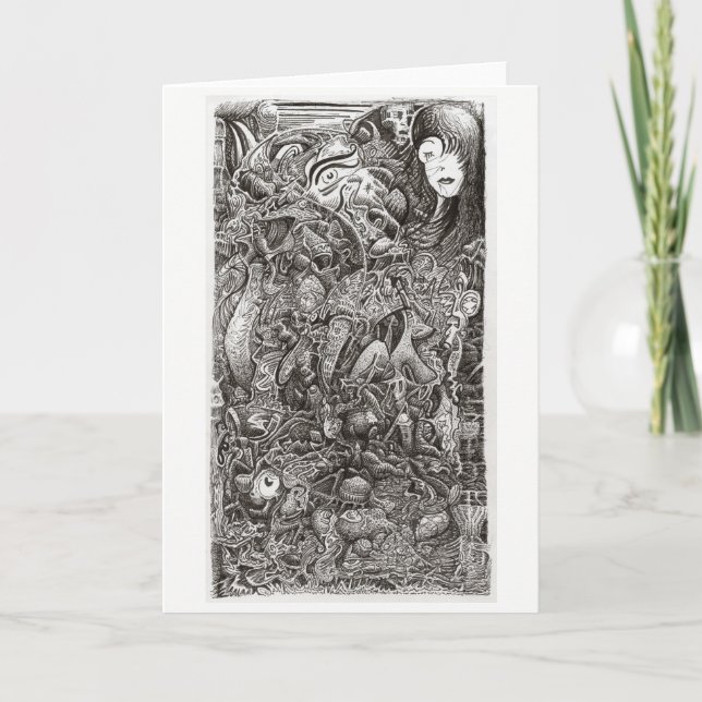 Tarjeta La parte más difícil, por Brian Benson (Anverso)